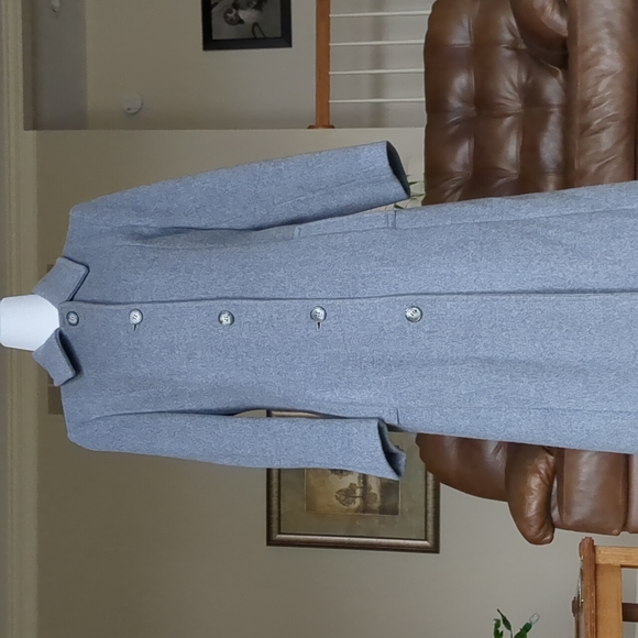 Pendleton Jackets & Blazers - Vintage Pendleton 70s Wool Grey Trench Coat